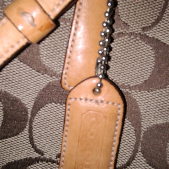 COACH vintage Signature Tote 6090 shoulder bag - Picture 3 of 17